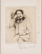 Portrait de Villiers de l'Isle Adam (1838-1889)