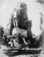 La Résurrection du Christ par un imitateur d'Andrea Mantegna