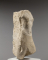 Fragment de statue du roi Ptolémée III Évergète Ier, avec pilier dorsal