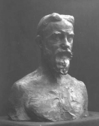 Le Buste de George Bernard Shaw (terre)
