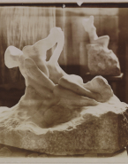 Cupidon et Vénus (marbre)