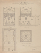 Palais Farnèse. Transformation en Jardin d'hiver de la cour secondaire