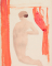 Femme nue de dos, agenouillée et les mains aux hanches