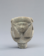 Sistre votif : double tête d'Hathor