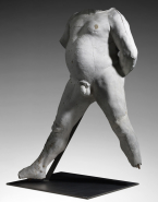Balzac, étude de nu au gros ventre, sans tête, le bras gauche plié derrière le dos