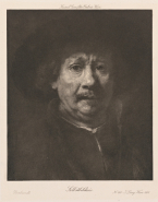 Autoportrait d'après Rembrandt