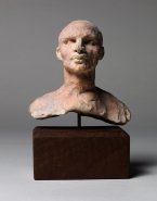 Les Bourgeois de Calais, Jacques de Wissant, esquisse pour la tête de la deuxième maquette