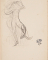 Femme nue dans un mouvement de voiles