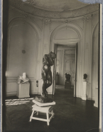 Rotonde Est dite salle de l'Eve au rez-de-chaussée du musée Rodin à l'hôtel Biron