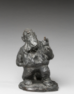 Portrait-charge de Rodin