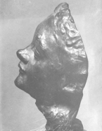 La Petite tête au nez retroussé (bronze)