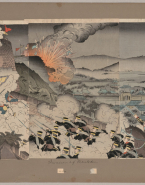 Bataille violente à Hotenfu pendant la guerre sino-japonaise