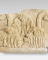 Fragment de relief : chapiteau-pilastre corinthien