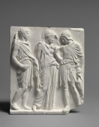 Moulage d'Orphée, Eurydice et Hermès