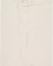 Femme nue debout, à la jambe et au bras droits levés, d'après Hanako ? danseuse japonaise (1868-1945)