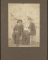 Rodin et Henriette Coltat assis devant la Porte de l'Enfer (plâtre)
