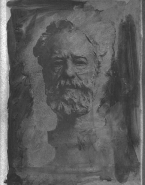 Tête d'Alphonse Legros (bronze)