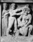 Persée tuant la Méduse, métope du temple C de Sélinonte