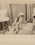 Rodin dans son atelier