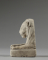 Modèle de sculpteur : protomé de lion en forme de gargouille