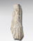 Fragment de relief : figure féminine drapée