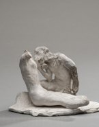 Assemblage: Nu masculin du Sculpteur et sa muse et Nu féminin arqué du Mouvement de chute