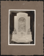 Monument Deus Recit par Josef Maratka, maquette (plâtre)