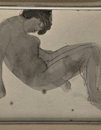 Femme nue se levant II