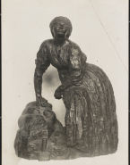 Femme sculpteur au repos par Antoine Bourdelle (bronze)
