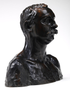 Buste de Paul Claudel à trente-sept ans
