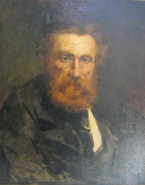Portrait de Rodin aux lunettes