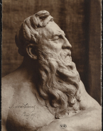 Rodin de profil par Soudbinine (terre)