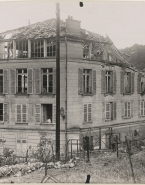 La Goulette après le canonnage de la grosse Bertha