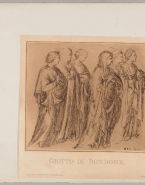 Six personnages d'après Giotto