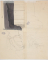 Chapiteau, pilastre, profil de moulures à Chambord (Loir-et-Cher) ; Chapiteau et profil de moulures (au verso)
