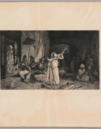 La danse orientale d'après Eugène Delacroix