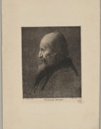 Portrait de Thomas Dixon d'après une peinture d'A. Legros