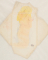Femme nue à genoux, de profil et penchée en arrière ; Femme nue, aux mains croisées sur la poitrine (au verso)