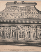 Coffret recouvert de bas-reliefs