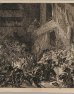 Boissy d'Anglas à la Convention d'après Delacroix