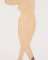 Femme nue debout, sans tête et jambes croisées