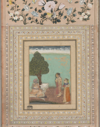 Miniature du Deccan moghole