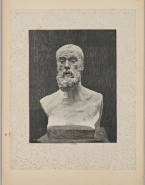 Buste de Jean-Paul Laurens d'après Rodin