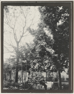 Rodin avec Charlotte Shaw dans le jardin de la villa des Brillants