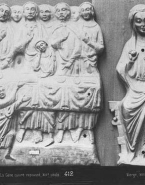 La Cène et Vierge (cuivres repoussés du XIIIe siècle)