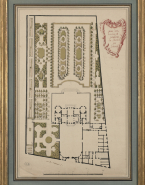 Plan de l'hôtel biron d'après j. f. blondel