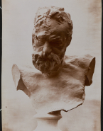 Buste de Victor Hugo (plâtre)