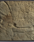 Bas-relief : le Roi Ramsès Ier représenté à mi-corps
