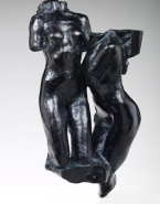 Assemblage : Femme damnée, bras coupé et sans tête (dite parfois La Prière) et Nu féminin agenouillé