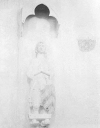 Statue du choeur de l'Abbaye Notre-Dame-de-la-Roche